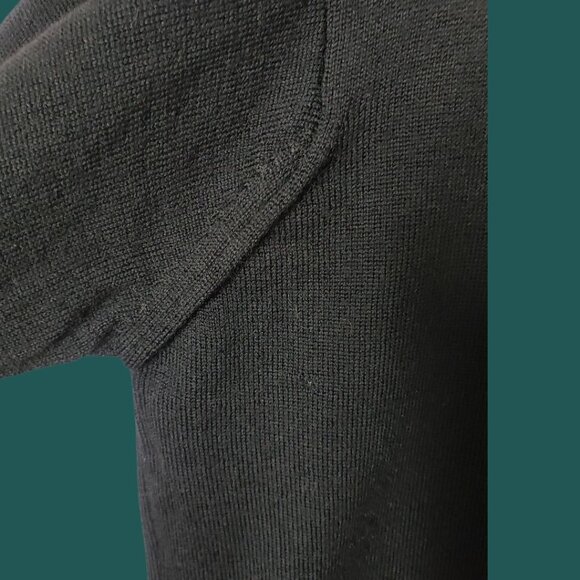 Emporio Armani Mens Turtleneck Sweater Black Size 36 - Picture 7 of 11